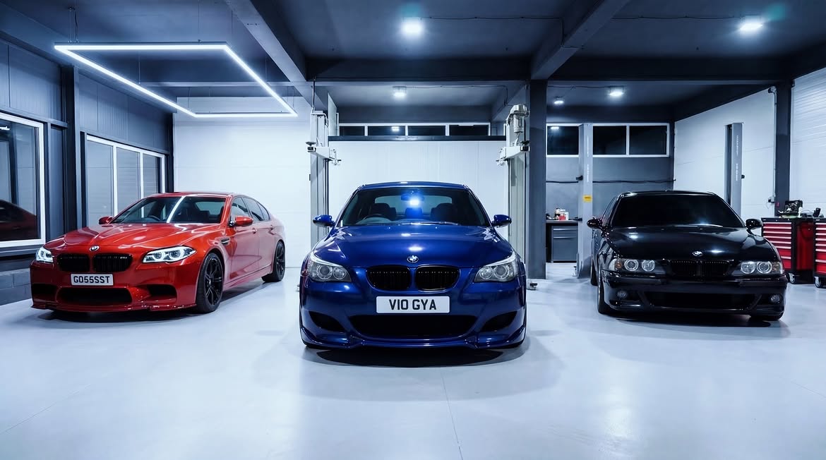 Trei generații BMW M în atelierul Race House Performance
